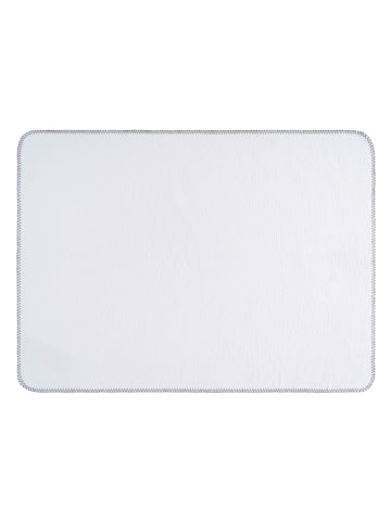 Alvi Katoenen deken wit - (L)100 x (B)75 cm