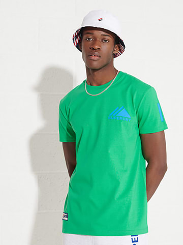 Superdry Shirt "Mountain" groen