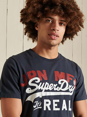 Superdry Shirt "VL AC" donkerblauw