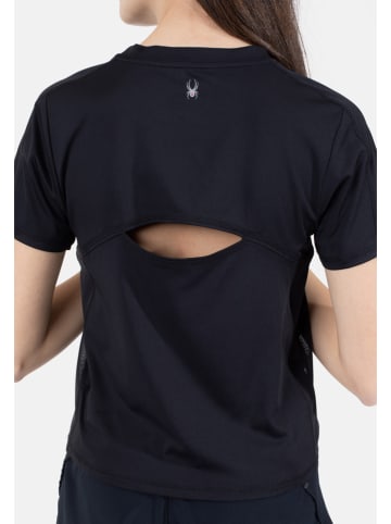 SPYDER Koszulka sportowa w kolorze czarnym
