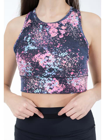 SPYDER Sportbeha roze/meerkleurig - medium