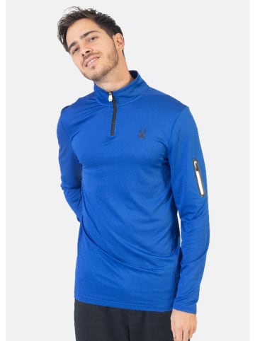 SPYDER Trainingsshirt blauw