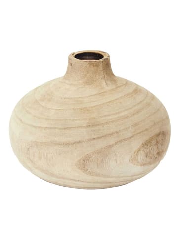 THE HOME DECO FACTORY Vase in Natur - (H)14,5 x Ø 20,5 cm