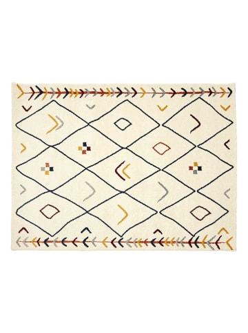 Ethnical Life Teppich in Creme - (L)150 x (B)200 cm