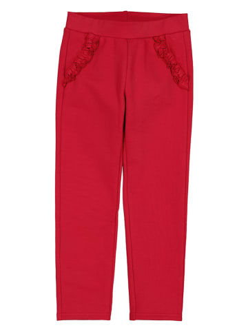 Lamino Spodnie dresowe w kolorze czerwonym