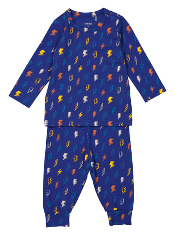 lamino Pyjama in Dunkelblau