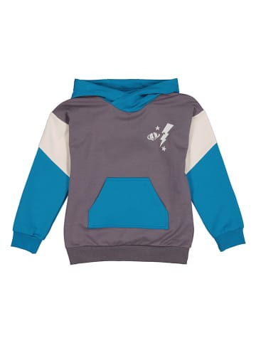 lamino Hoodie grijs/blauw
