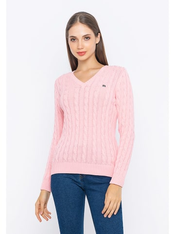 Basics & More Pullover in Rosa