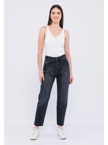 Basics & More Jeans - Mom fit - in Schwarz