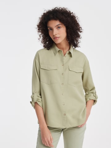 OPUS Bluse "Fappel" in Grün