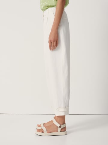 Someday Spodnie "Caleni" w kolorze białym