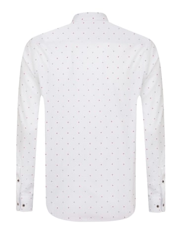 SIR RAYMOND TAILOR Koszula "Browy" - Regular fit - w kolorze białym ze wzorem