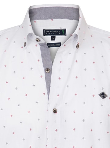 SIR RAYMOND TAILOR Koszula "Browy" - Regular fit - w kolorze białym ze wzorem