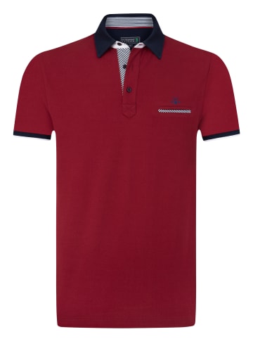 SIR RAYMOND TAILOR Koszulka polo "Brooks" w kolorze bordowym