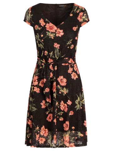 APART Sukienka w kolorze czarnym ze wzorem