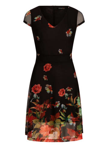 APART Kleid in Schwarz/ Bunt