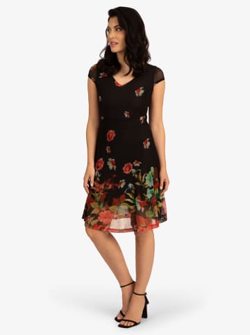 APART Kleid in Schwarz/ Bunt