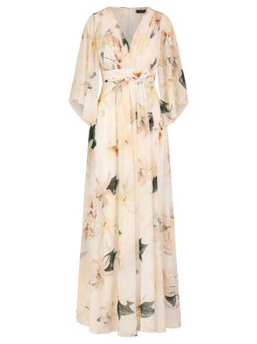 APART Sukienka w kolorze kremowym ze wzorem