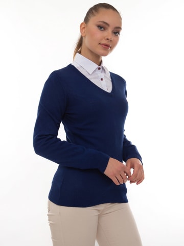 SIR RAYMOND TAILOR Pullover "Verty" in Dunkelblau