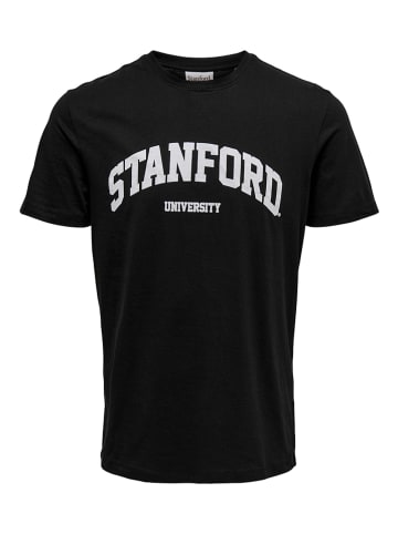 ONLY & SONS Shirt "Stanford" in Schwarz