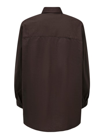 ONLY Blouse "Nora" donkerbruin