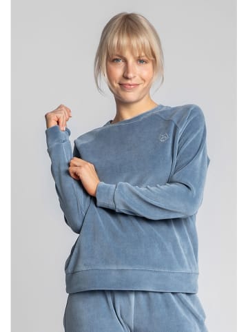 La Lupa Sweatshirt in Hellblau