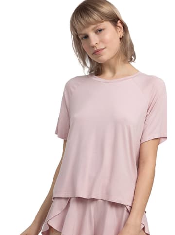 La Lupa Koszulka piżamowa w kolorze jasnoróżowym