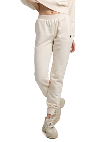 La Lupa Spodnie dresowe w kolorze kremowym