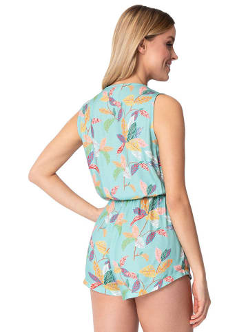 La Lupa Jumpsuit in Türkis/ Bunt