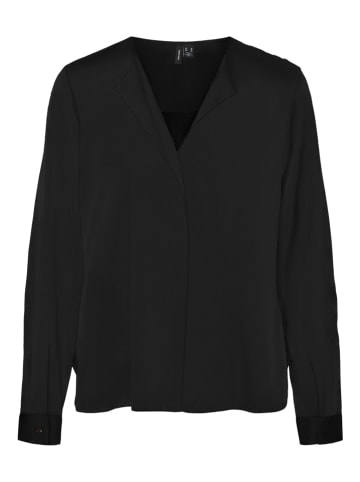 Vero Moda Bluzka "Fiona" w kolorze czarnym