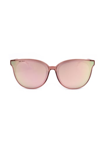 Jimmy Choo Damen-Sonnenbrille in Altrosa/ Rosa-Grün