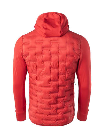 Elbrus Doorgestikte jas rood