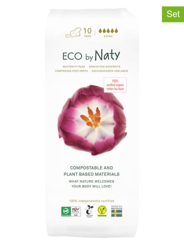 Naty 3-delige set: luierinlagen - 3x 10 stuks