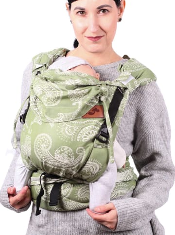 Schmusewolke Babytrage "Half Buckle" in Oliv