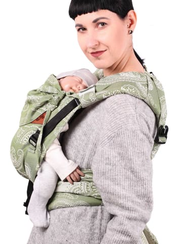 Schmusewolke Nosidełko "Half Buckle'' w kolorze oliwkowym