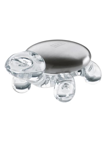 koziol Edelstahlseife "Amanda"  - (B)10 x (H)5 x (T)6 cm