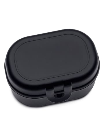 Koziol Lunchbox "Pascal Mini" zwart - (B)9,6 x (H)5 x (D)7 cm