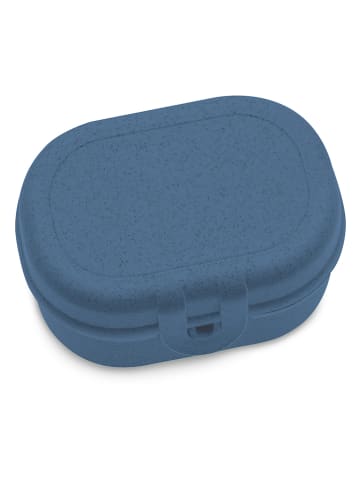 Koziol Lunchbox "Pascal Mini" blauw - (B)9,6 x (H)5 x (D)7 cm
