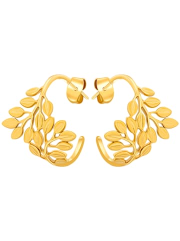 MENTHE À L'O Vergold. Halbcreolen