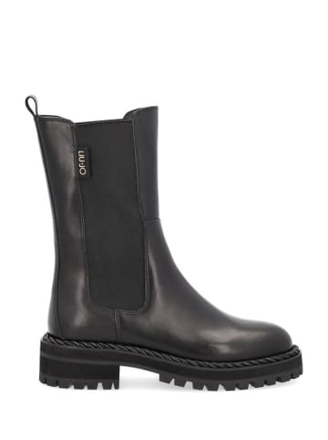 Liu Jo Leren chelseaboots zwart