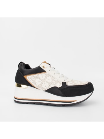 La Bottine Souriante Sneakersy w kolorze czarno-białym