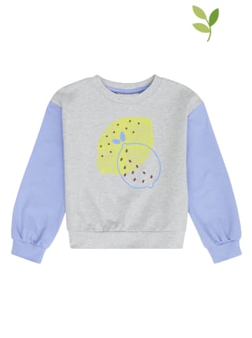 Sense Organics Sweatshirt "Badia" grijs/lichtblauw