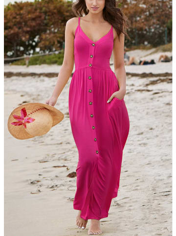 Milan Kiss Jurk fuchsia