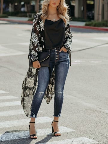 Milan Kiss Kimono zwart