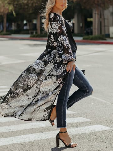 Milan Kiss Kimono w kolorze czarnym