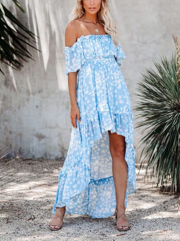 Milan Kiss Kleid in Hellblau