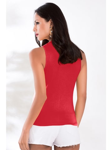 Milan Kiss Top in Rot