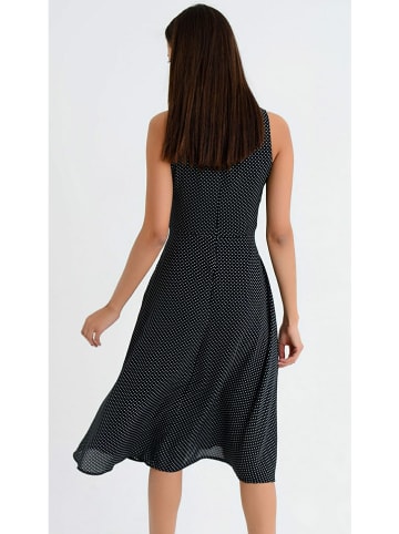 Milan Kiss Kleid in Schwarz/ Bunt