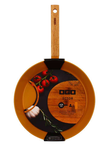 Ogo Living Patelnia "Ector" w kolorze żółtym - Ø 24 cm