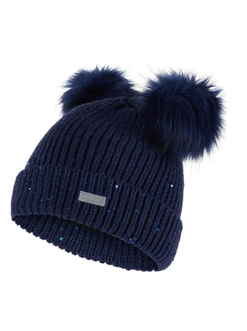 HULABALU Czapka "Lucca" w kolorze granatowym